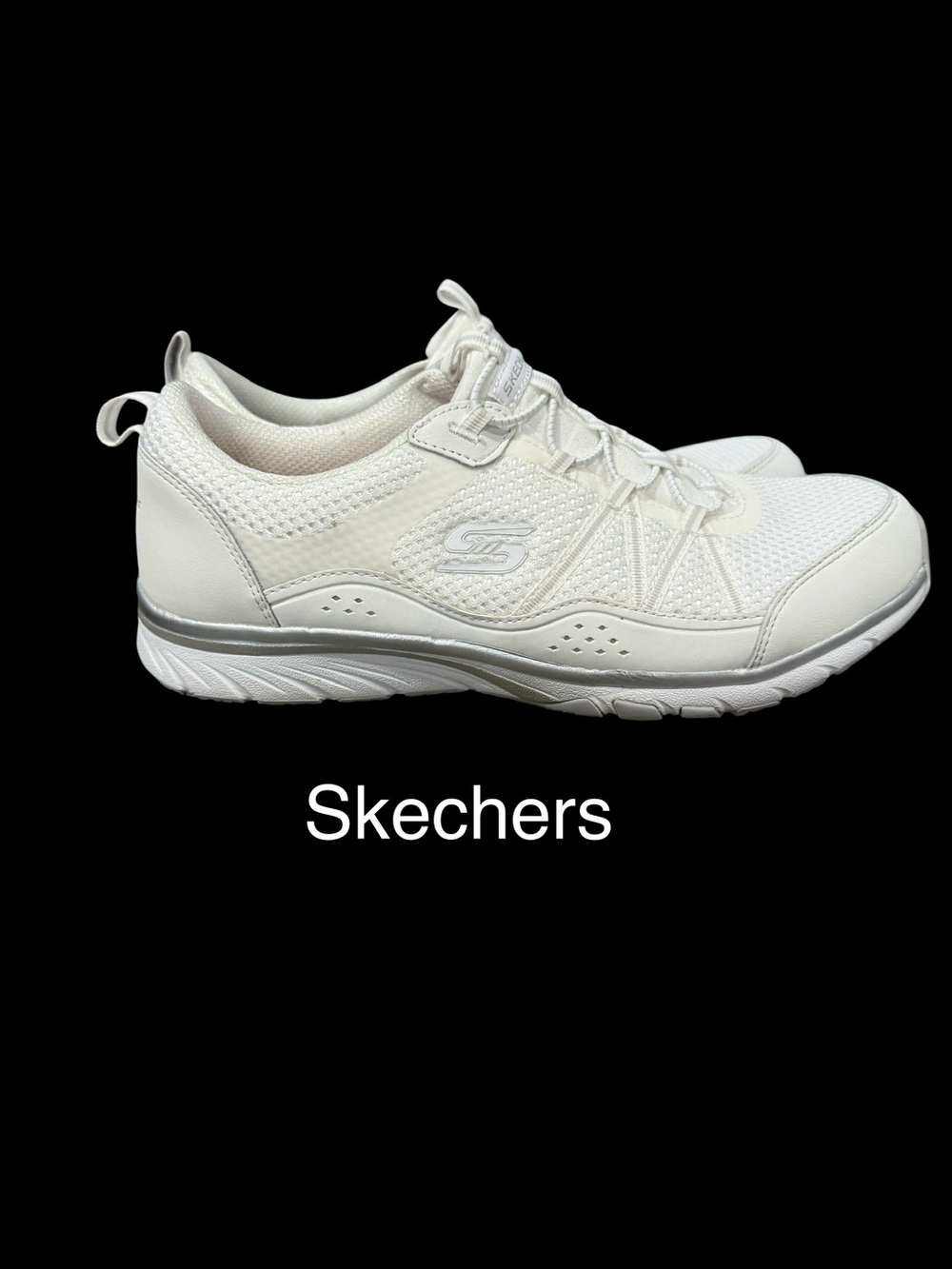 Skechers Women’s Air Cooled Memory Foam Low Top Sneakers, Size 8.5 Wide! New!
